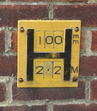 072rc Hydrant signs with units