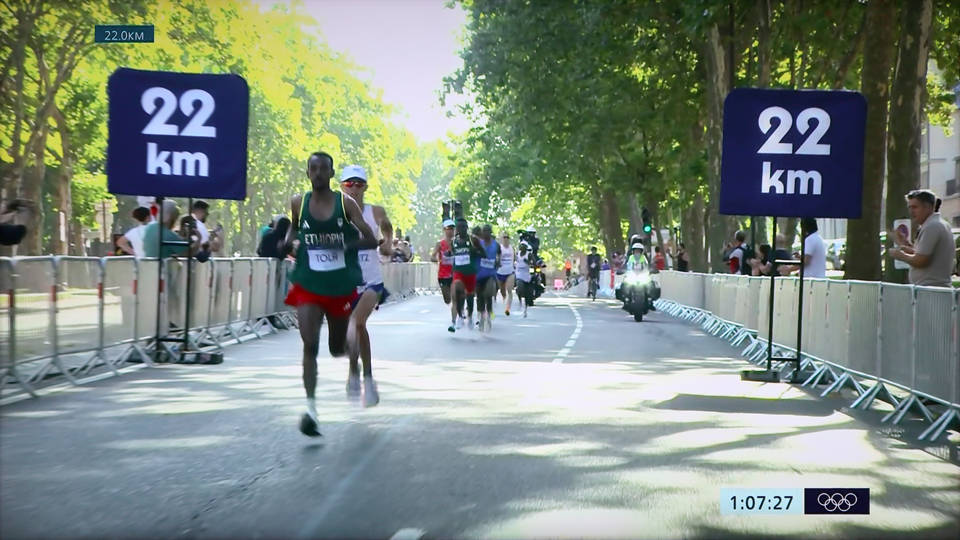 men's marathon - Paris 2024